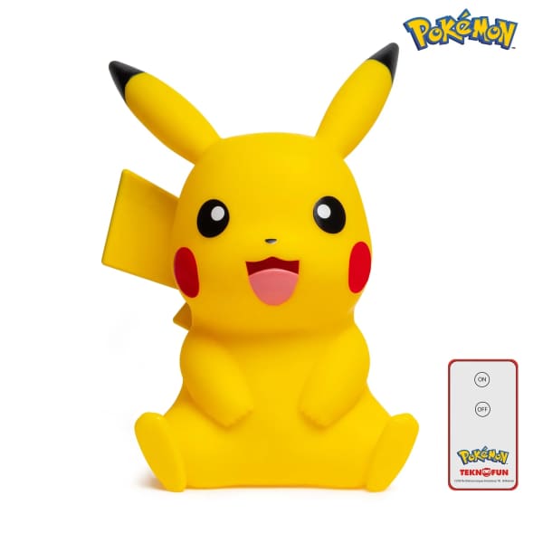 LAMPE LED 40 CM PIKACHU + TELECOMMANDE (811356) LAMPE LED 40 CM PIKACHU + TELECOMMANDE (811356)